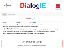 Tablet Screenshot of dialogie.info